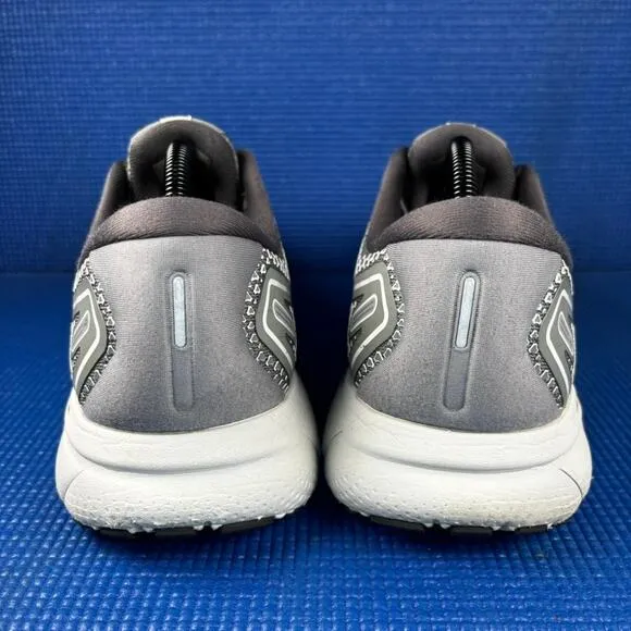 🔴 BROOKS GHOST 14 Men`s Size 10 Grey White Athletic Running Shoes 1103691D067