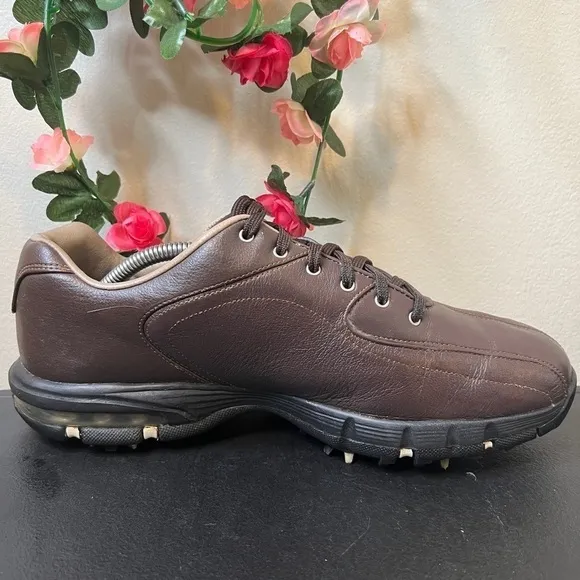 🌹 Nike Air Zoom Revive Mens Size 8.5 Casual Golf Shoes 317450-221 Soft Spikes