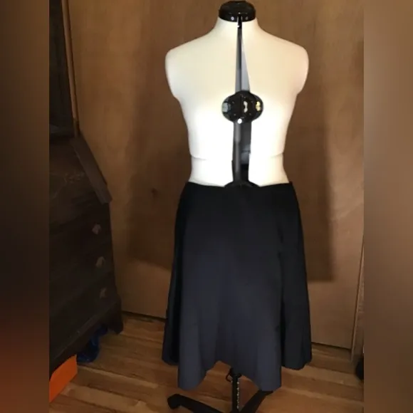 🖤🆕 NWOT Pendleton Gabriella Black A-Line Wool Skirt