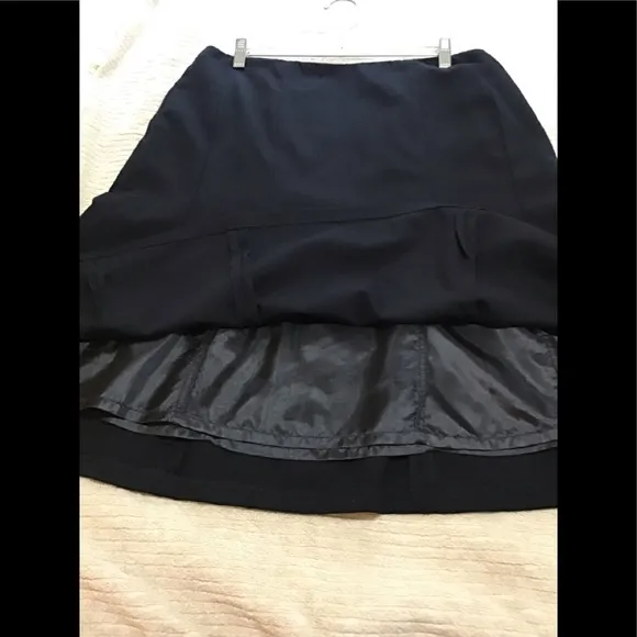 🖤🆕 NWOT Pendleton Gabriella Black A-Line Wool Skirt