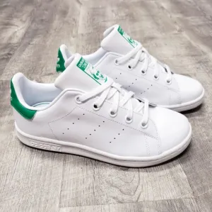 🆕️ NWT🎁 Adidas Stan Smith Youth Sz 3 Big Kid
