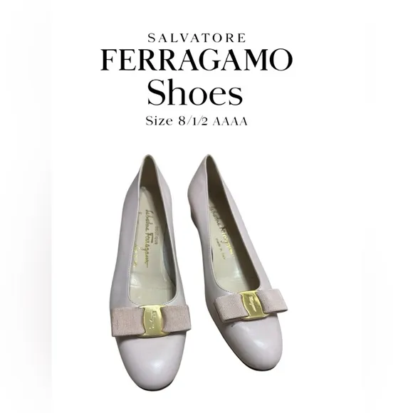 👞 Salvatore Ferragamo woman’s 8 1/2 AAAA  shoes