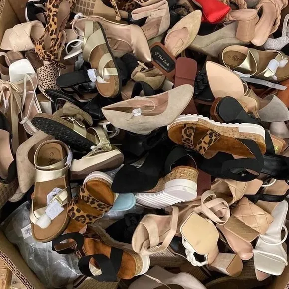 10pcs Shoes bundle Mixed Women Sandals Mules Boots