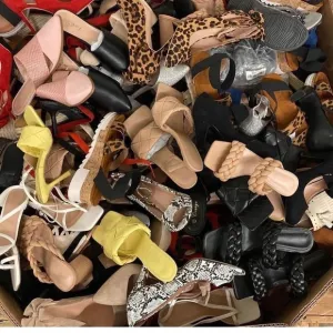 10pcs Shoes bundle Mixed Women Sandals Mules Boots