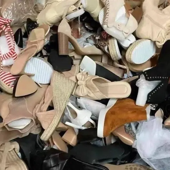 10pcs Shoes bundle Mixed Women Sandals Mules Boots