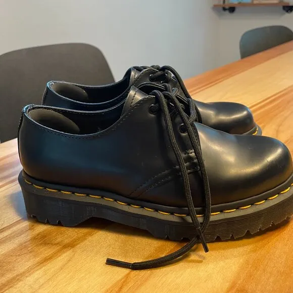 1461 Bex Smooth Leather Oxford Shoes
