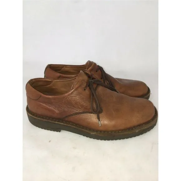1803 Footwear Men's Leather Shoes Brown Lace Up