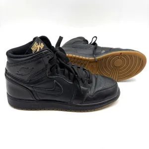 2014 Nike Air Jordan 1 Retro High OG Black Gum 575441-020 6Y Women 7.5 Men 6