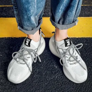 2021 Sports Shoes Men's Breathable Lightweight Korean Style Trendy Sneakers All-match Casual