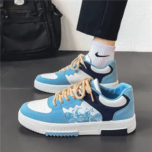 2023 New Men’s Spring National Style Breathable Sneakers – Trendy Korean-Inspired Casual Shoes