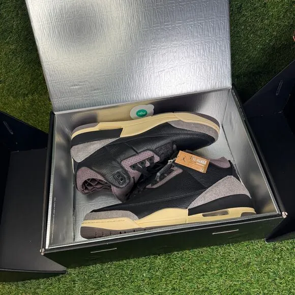 A Ma Maniére x Air Jordan 3 Retro While You Were Sleeping Sz 11.5 FZ4811-001