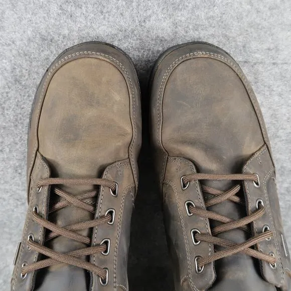 Abeo Shoes Mens 9.5 Casual Sneaker Oxford Leather Comfort Slip Resistant Lace Up
