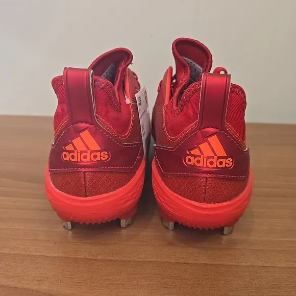 Adidas Adizero Afterburner Baseball Cleats Red Red Men Size 9 G28315