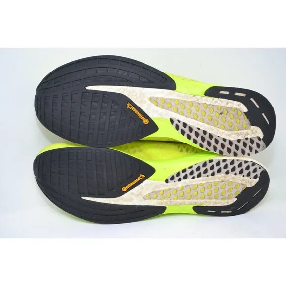 Adidas Adizero Pro FY0101 Men 10 Running Shoes Yellow Black Regular Fit Sneakers