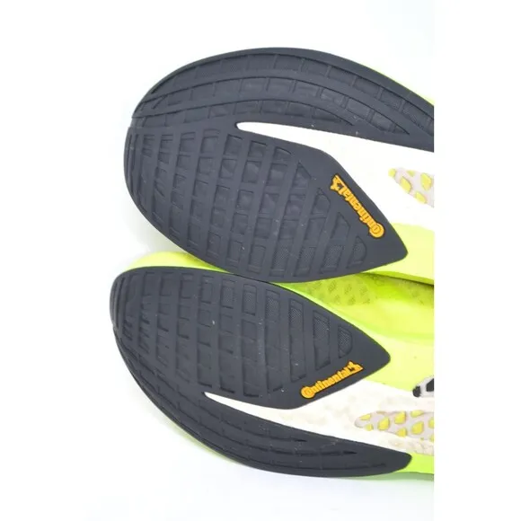 Adidas Adizero Pro FY0101 Men 10 Running Shoes Yellow Black Regular Fit Sneakers