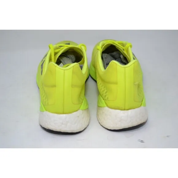 Adidas Adizero Pro FY0101 Men 10 Running Shoes Yellow Black Regular Fit Sneakers