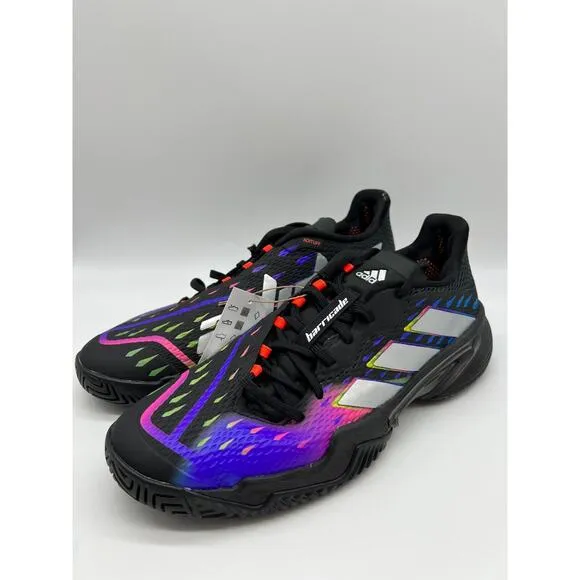 adidas Barricade Men Tennis Shoes Core Black GY1445 Size 9 NWT