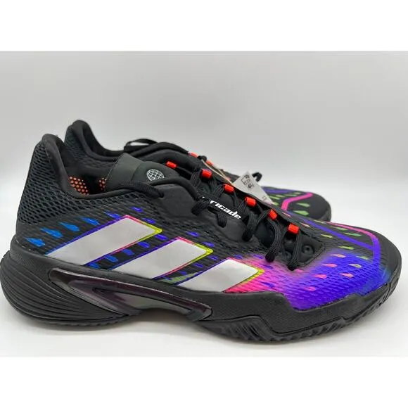 adidas Barricade Men Tennis Shoes Core Black GY1445 Size 9 NWT