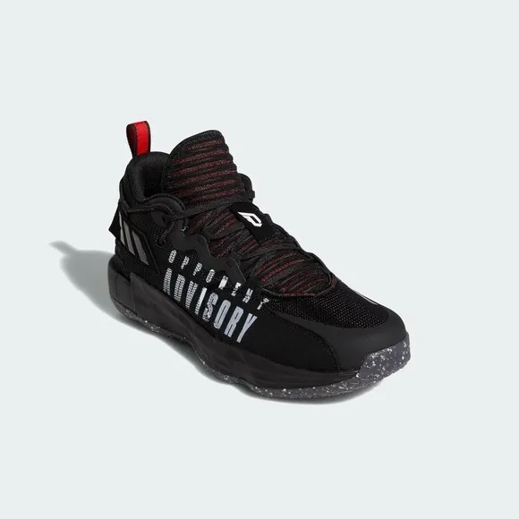 Adidas Dame 7 Extply GCA [GV9872] Men Basketball Shoes Black / White / Vivid Red
