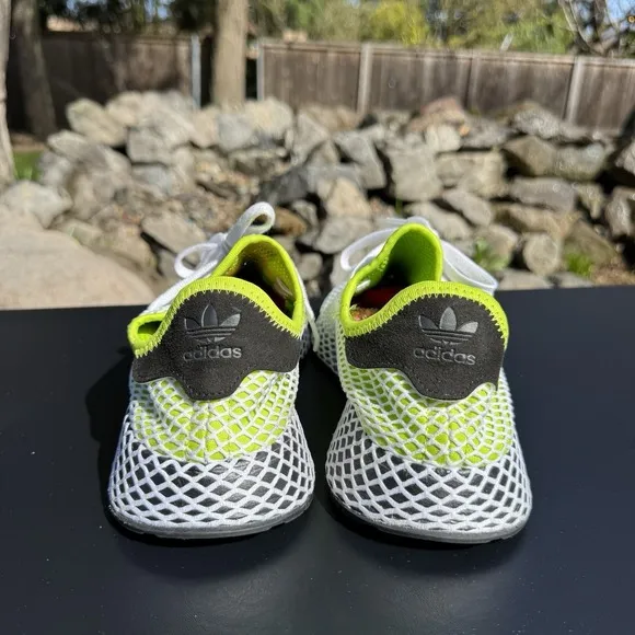Adidas Deerupt Solar Slime Black Men's Size 11 B27779 Running Shoes