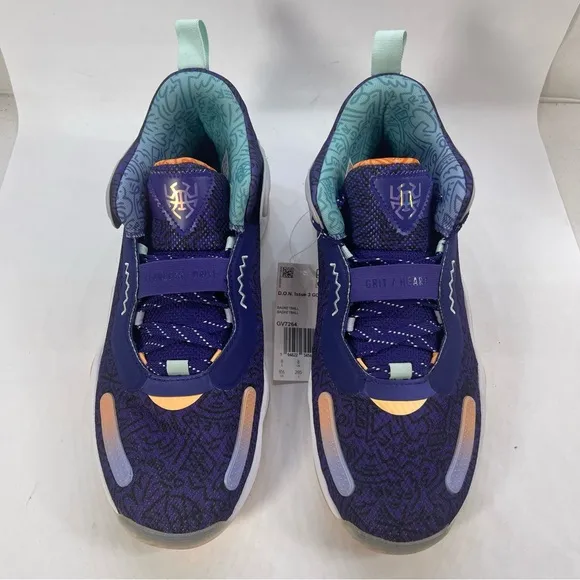 Adidas D.o.n. Issue 3 GCA Playground Hoops Basketball Shoes GV7264 Men size 8.5