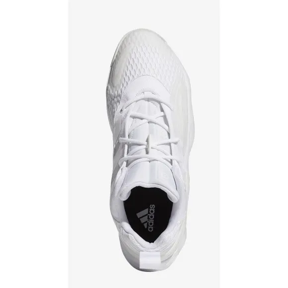Adidas Exhibit A Low Top NBA Basketball Shoes White H67737 Mens 12 New Fast Ship