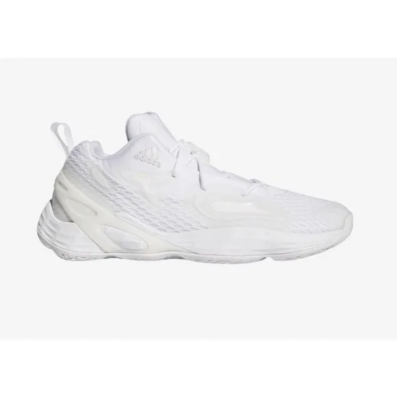 Adidas Exhibit A Low Top NBA Basketball Shoes White H67737 Mens 12 New Fast Ship