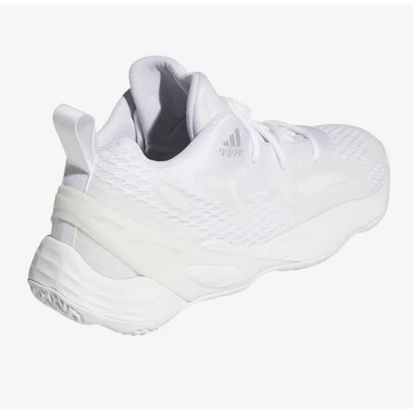 Adidas Exhibit A Low Top NBA Basketball Shoes White H67737 Mens 12 New Fast Ship