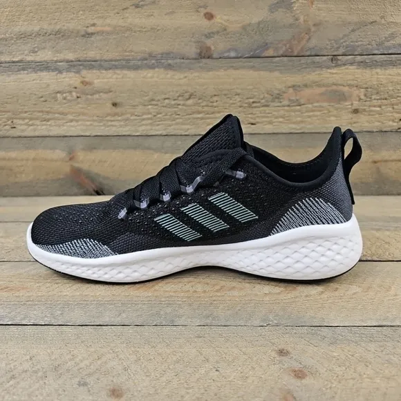 adidas Fluidflow 2.0 Women's Running Sportswear Shoes Black Grey
