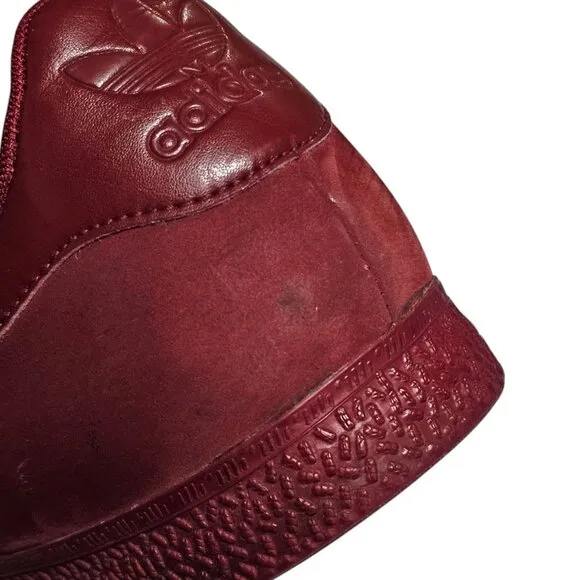 Adidas Gazelle Triple Burgundy Mono Red Sneakers Sz 11 Men's Shoe G48926
