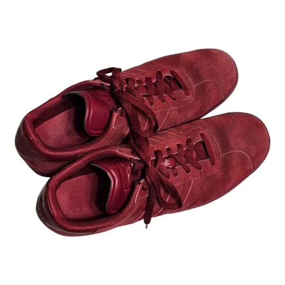 Adidas Gazelle Triple Burgundy Mono Red Sneakers Sz 11 Men's Shoe G48926