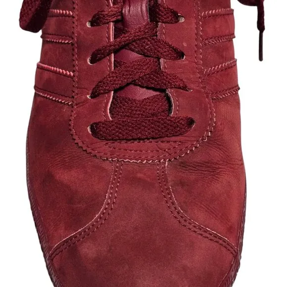 Adidas Gazelle Triple Burgundy Mono Red Sneakers Sz 11 Men's Shoe G48926