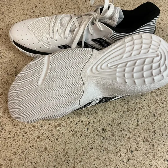 Adidas Harden Stepback Cloud White Basketball Shoes Size 12 Men EH1942