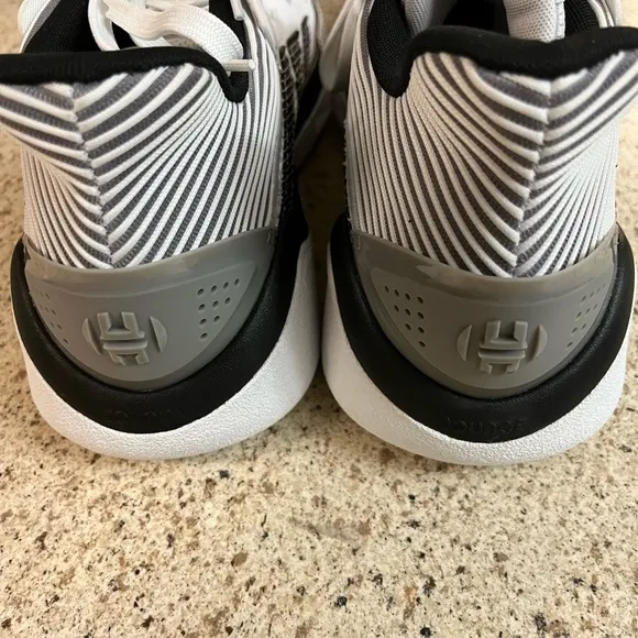 Adidas Harden Stepback Cloud White Basketball Shoes Size 12 Men EH1942