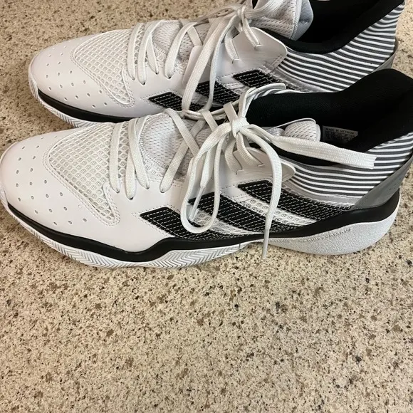 Adidas Harden Stepback Cloud White Basketball Shoes Size 12 Men EH1942