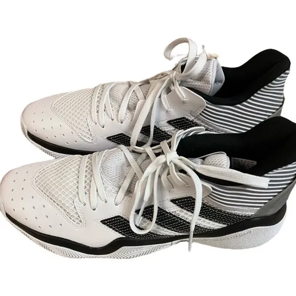 Adidas Harden Stepback Cloud White Basketball Shoes Size 12 Men EH1942
