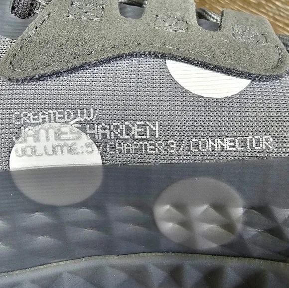 Adidas Harden Vol. 5 Futurenatural Grey Dot Basketball Shoes Men Sz 7.5