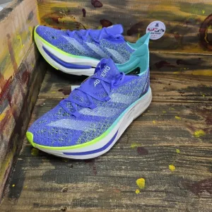 adidas Men 8.5/Women 9.5 ADIZERO PRIME X 2.0 STRUNG RUNNING SHOES Cobalt IF1209