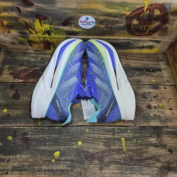 adidas Men 8.5/Women 9.5 ADIZERO PRIME X 2.0 STRUNG RUNNING SHOES Cobalt IF1209