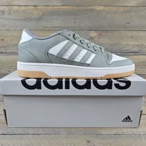 Adidas Men's Break Start Sportswear Athletic Shoes Green Pebble Chalk White