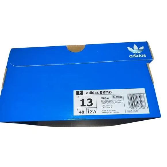 adidas Men's BRMD Gold/Orange Trainer Shoes Size 13 JH5459