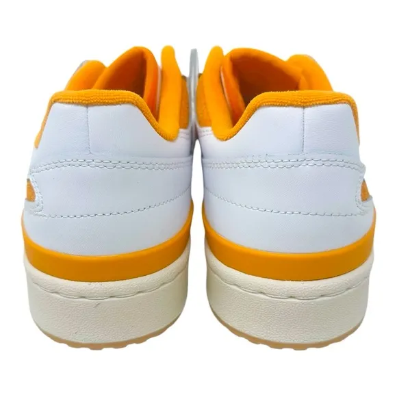 Adidas Men's Forum Low Cl IH7831 White/Black/Orange Gum Size 11.5