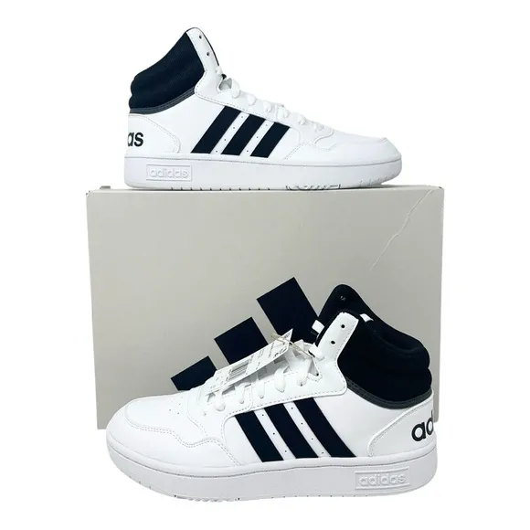 Adidas Men’s Hoops 3.0 Mid GW3019 White/Black Size 11