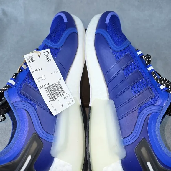 Adidas NMD V3 Men's7.5 WOMEN'S 8.5 Blue Running Shoes SNEAKERS NEW NO BOX**
