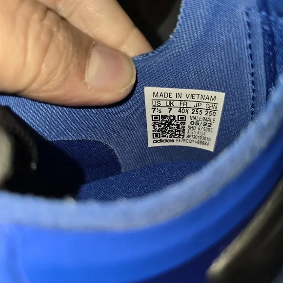 Adidas NMD V3 Men's7.5 WOMEN'S 8.5 Blue Running Shoes SNEAKERS NEW NO BOX**