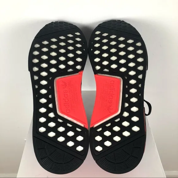 Adidas NMD_R1 Star Wars Black Orange Sneakers Men 12