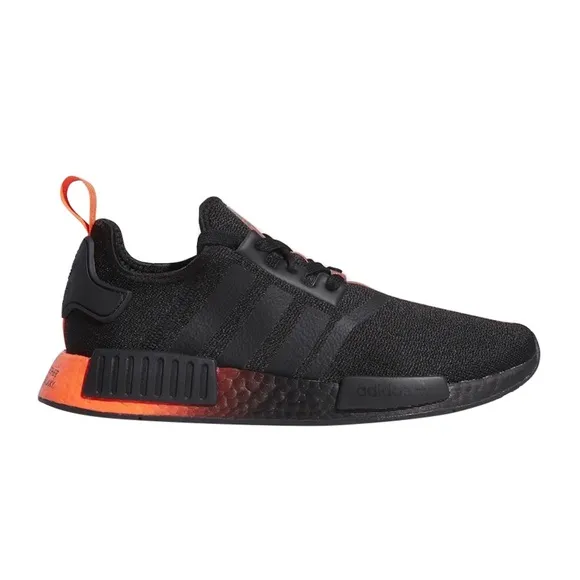Adidas NMD_R1 Star Wars Black Orange Sneakers Men 12