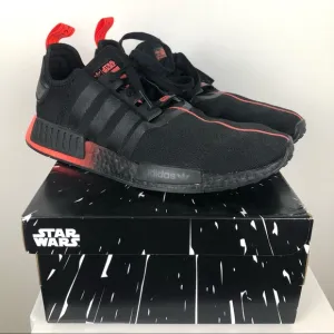 Adidas NMD_R1 Star Wars Black Orange Sneakers Men 12