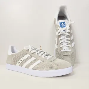 Adidas Originals Gazelle Clear Grey Cloud White Sneakers Men's Size 13.5 H02224