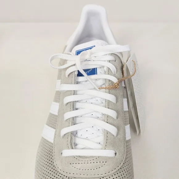 Adidas Originals Gazelle Clear Grey Cloud White Sneakers Men's Size 13.5 H02224